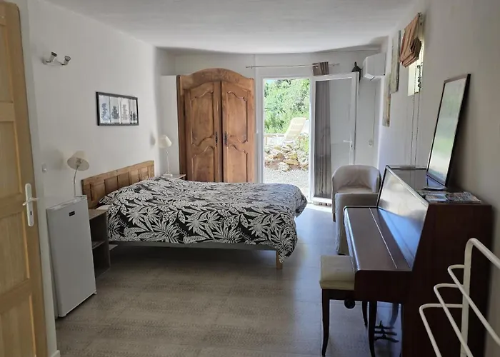 Hacienda Terrasse Parking Boite A Cles Couette-café Patrimonio
